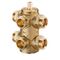 6-Way control valve Type: 10 Series: Optibal Brass External thread
